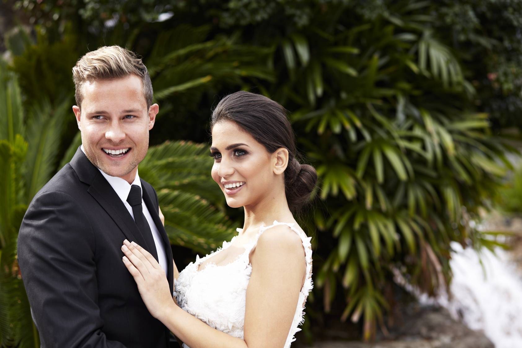 Couple photoshoot at Canterbury League Club Sydney