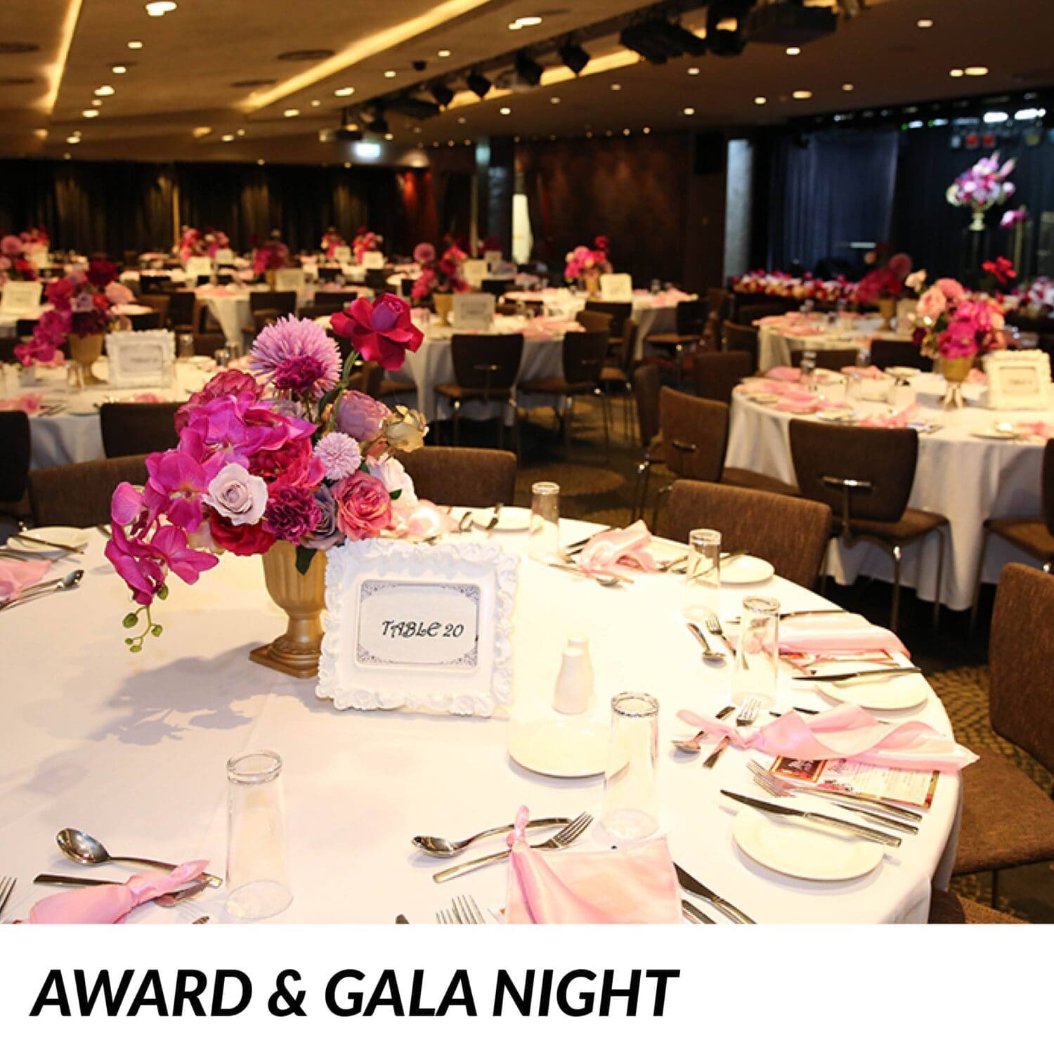 Award and Gala Night Venue Hire Sydney